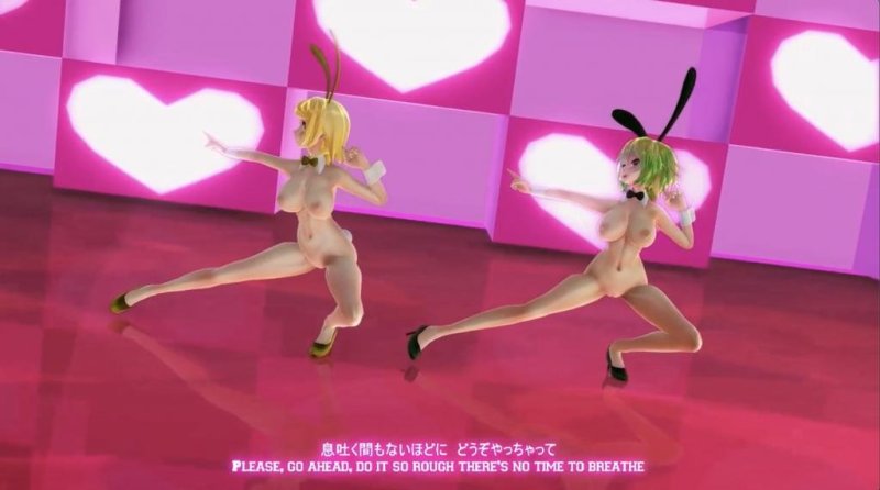  3DMMD激情热演：龟尾与凛的极致诱惑 