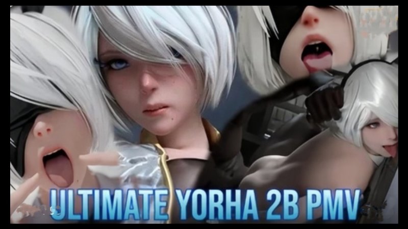 【3D】 同人御姐2B皮衣